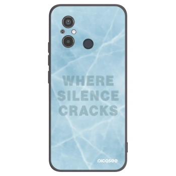 Picasee crna silikonska maskica za Xiaomi Redmi 12C - SILENCE