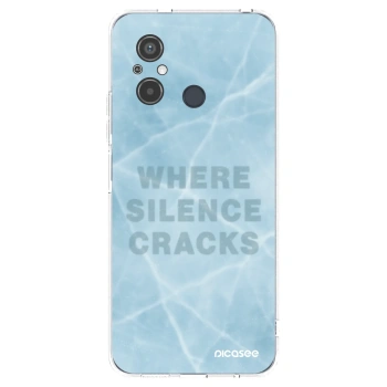 Picasee silikonska prozirna maskica za Xiaomi Redmi 12C - SILENCE