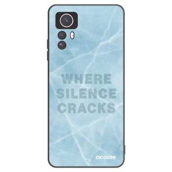 Picasee crna silikonska maskica za Xiaomi Redmi Note 12S - SILENCE