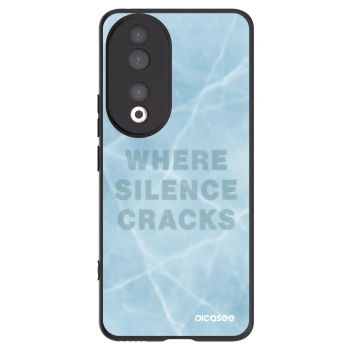 Picasee crna silikonska maskica za Honor 90 5G - SILENCE