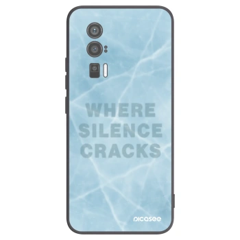 Picasee crna silikonska maskica za Xiaomi Poco F5 Pro 5G - SILENCE