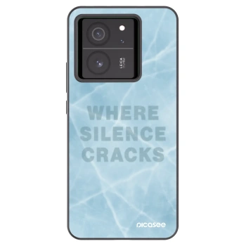 Picasee crna silikonska maskica za Xiaomi 13T Pro - SILENCE