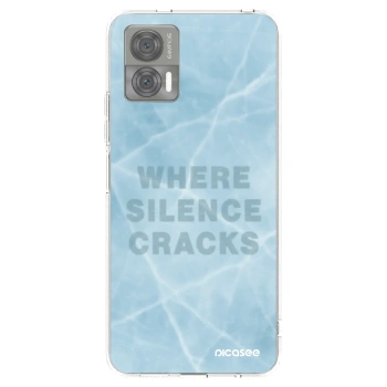 Picasee silikonska prozirna maskica za Motorola Edge 30 Neo - SILENCE