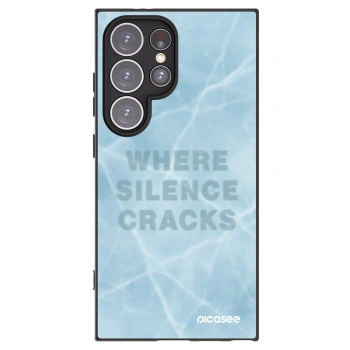 Picasee crna silikonska maskica za Samsung Galaxy S24 Ultra S928B 5G - SILENCE