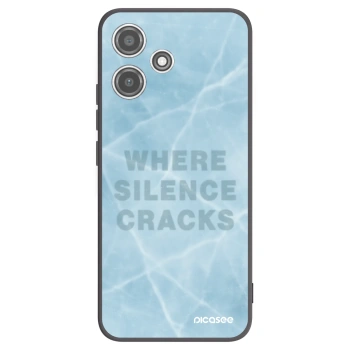 Picasee crna silikonska maskica za Xiaomi Redmi 12 5G - SILENCE
