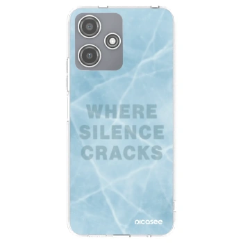 Picasee silikonska prozirna maskica za Xiaomi Redmi 12 5G - SILENCE