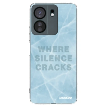 Picasee silikonska prozirna maskica za Xiaomi Redmi 13C 4G - SILENCE