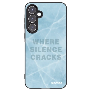 Picasee crna silikonska maskica za Samsung Galaxy A55 5G A556B - SILENCE