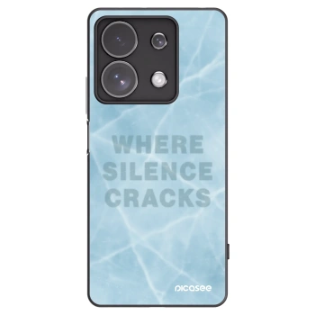 Picasee crna silikonska maskica za Xiaomi Redmi Note 13 Pro 4G - SILENCE