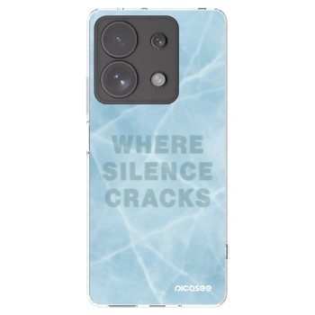 Picasee silikonska prozirna maskica za Xiaomi Redmi Note 13 Pro 4G - SILENCE