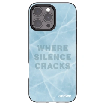 Picasee crna silikonska maskica za Apple iPhone 16 Pro Max - SILENCE