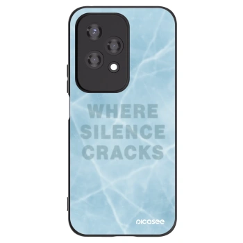 Picasee crna silikonska maskica za Honor 200 Lite - SILENCE