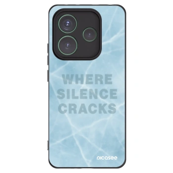 Picasee crna silikonska maskica za Xiaomi Redmi Note 14 5G - SILENCE
