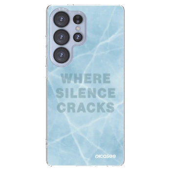Picasee silikonska prozirna maskica za Samsung Galaxy S25 Ultra 5G - SILENCE