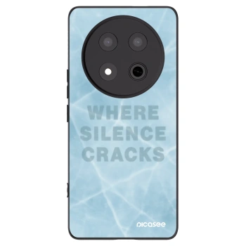 Picasee crna silikonska maskica za Honor Magic7 Lite 5G - SILENCE