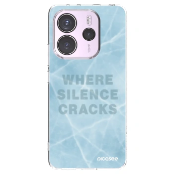Picasee silikonska prozirna maskica za Xiaomi Redmi Note 14 4G - SILENCE