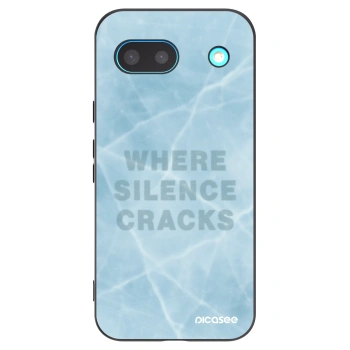 Picasee crna silikonska maskica za Google Pixel 8a - SILENCE