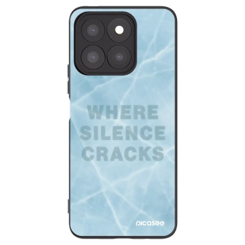Picasee crna silikonska maskica za Honor X8c - SILENCE