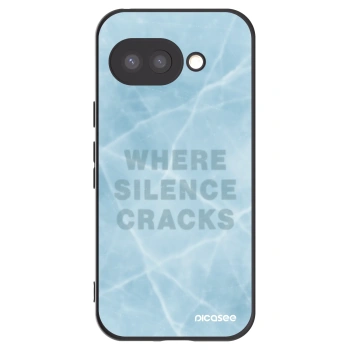 Picasee crna silikonska maskica za Google Pixel 9a - SILENCE