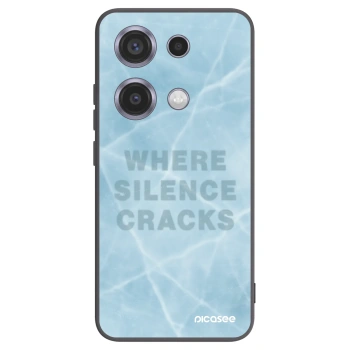Picasee crna silikonska maskica za Xiaomi Redmi Note 14S - SILENCE