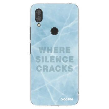 Picasee silikonska prozirna maskica za Xiaomi Redmi 7 - SILENCE