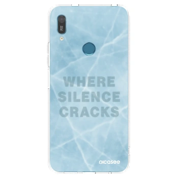 Picasee silikonska prozirna maskica za Huawei Y6 2019 - SILENCE