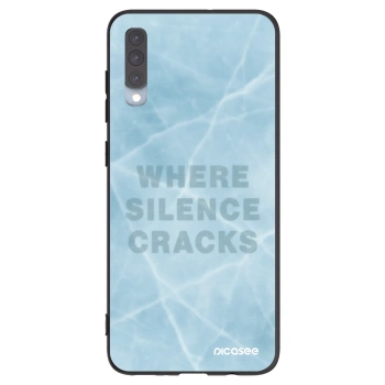 Picasee crna silikonska maskica za Samsung Galaxy A70 A705F - SILENCE