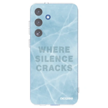 Picasee silikonska prozirna maskica za Samsung Galaxy S25 FE 5G - SILENCE