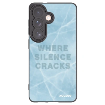 Picasee crna silikonska maskica za Samsung Galaxy S26 - SILENCE