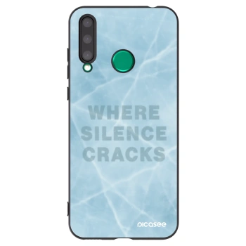 Picasee crna silikonska maskica za Honor 20 Lite - SILENCE