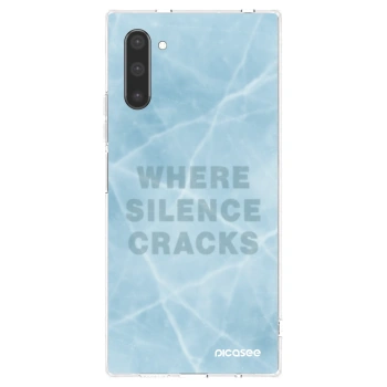 Picasee silikonska prozirna maskica za Samsung Galaxy Note 10 N970F - SILENCE