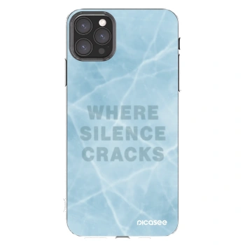 Picasee silikonska prozirna maskica za Apple iPhone 11 Pro Max - SILENCE