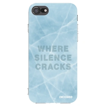 Picasee silikonska prozirna maskica za Apple iPhone 8 - SILENCE
