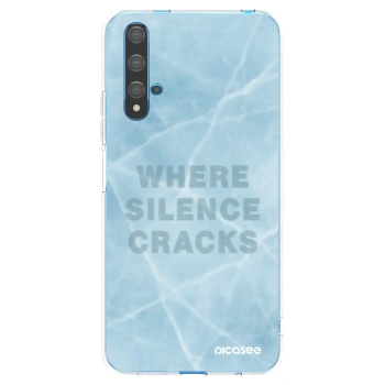 Picasee silikonska prozirna maskica za Huawei Nova 5T - SILENCE