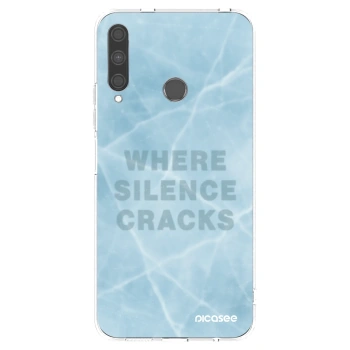 Picasee silikonska prozirna maskica za Huawei P40 Lite E - SILENCE