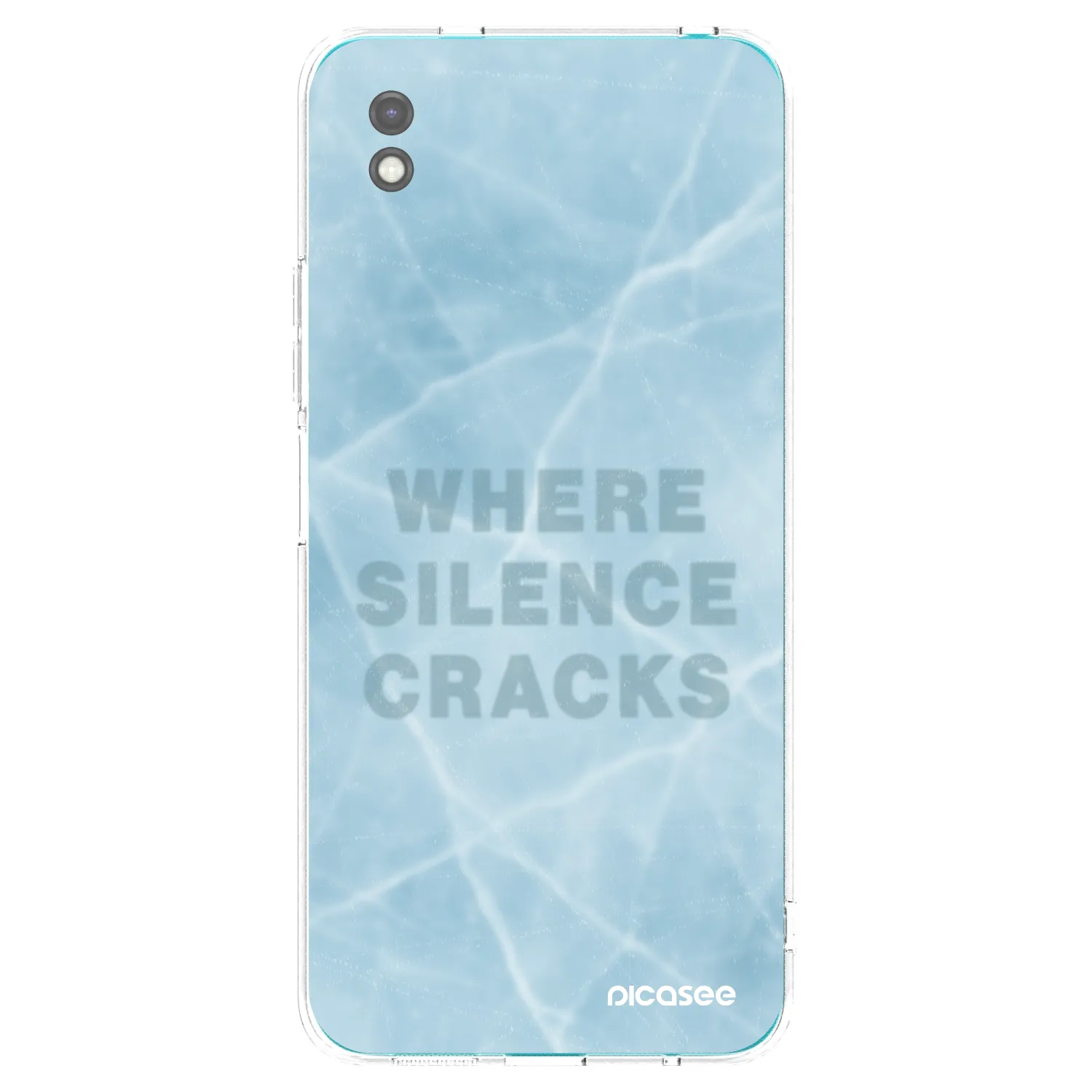 Picasee crna silikonska maskica za Xiaomi Redmi 9A - SILENCE