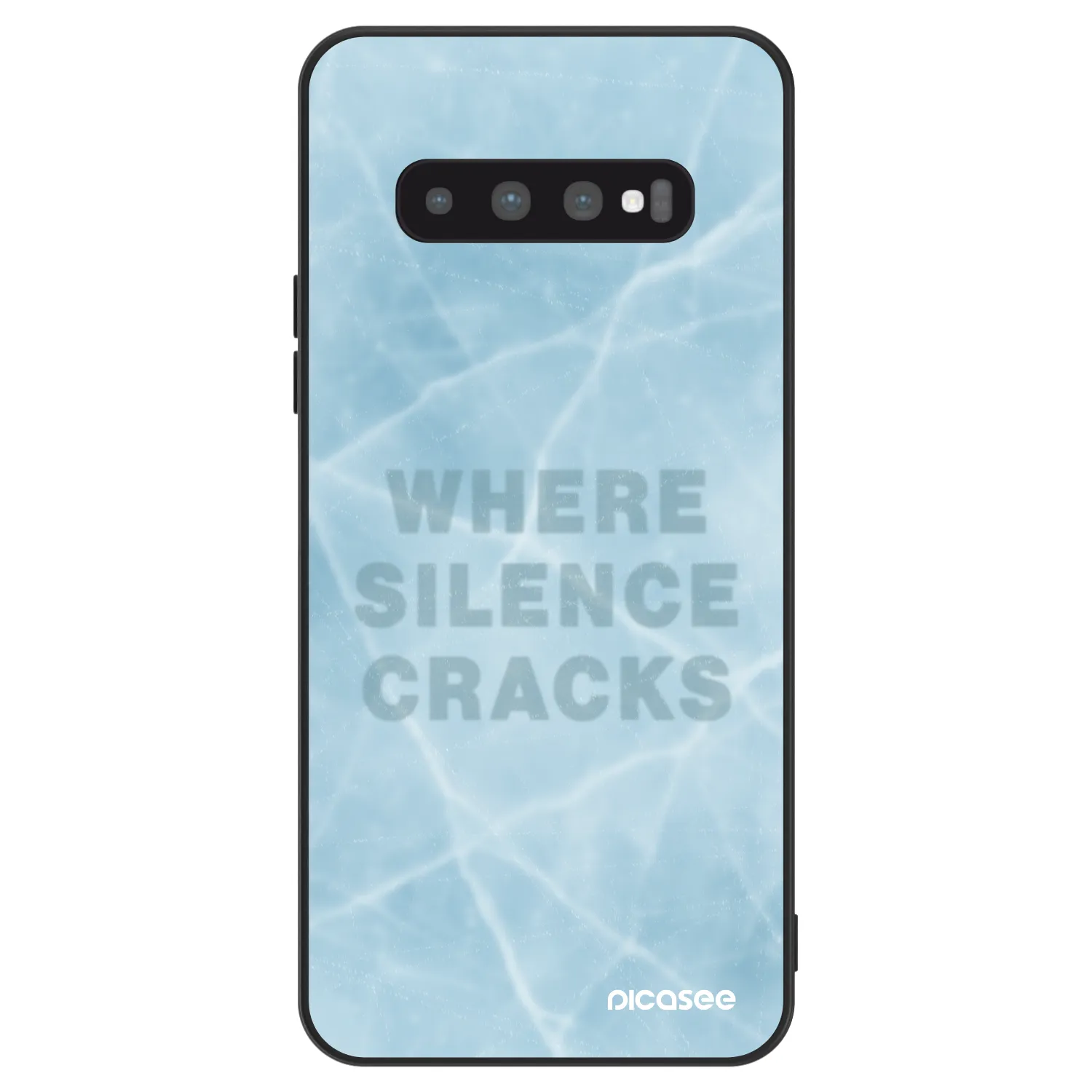 Picasee ULTIMATE CASE za Samsung Galaxy S10 G973 - SILENCE