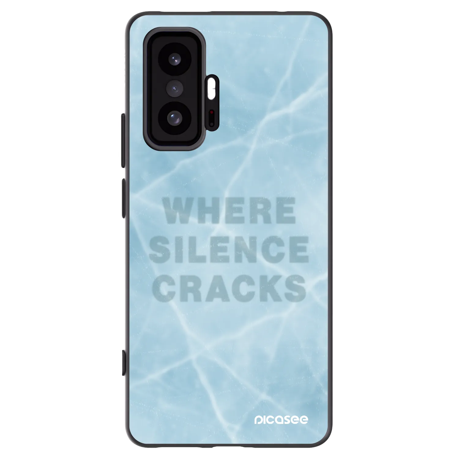 Picasee crna silikonska maskica za Xiaomi 11T Pro - SILENCE