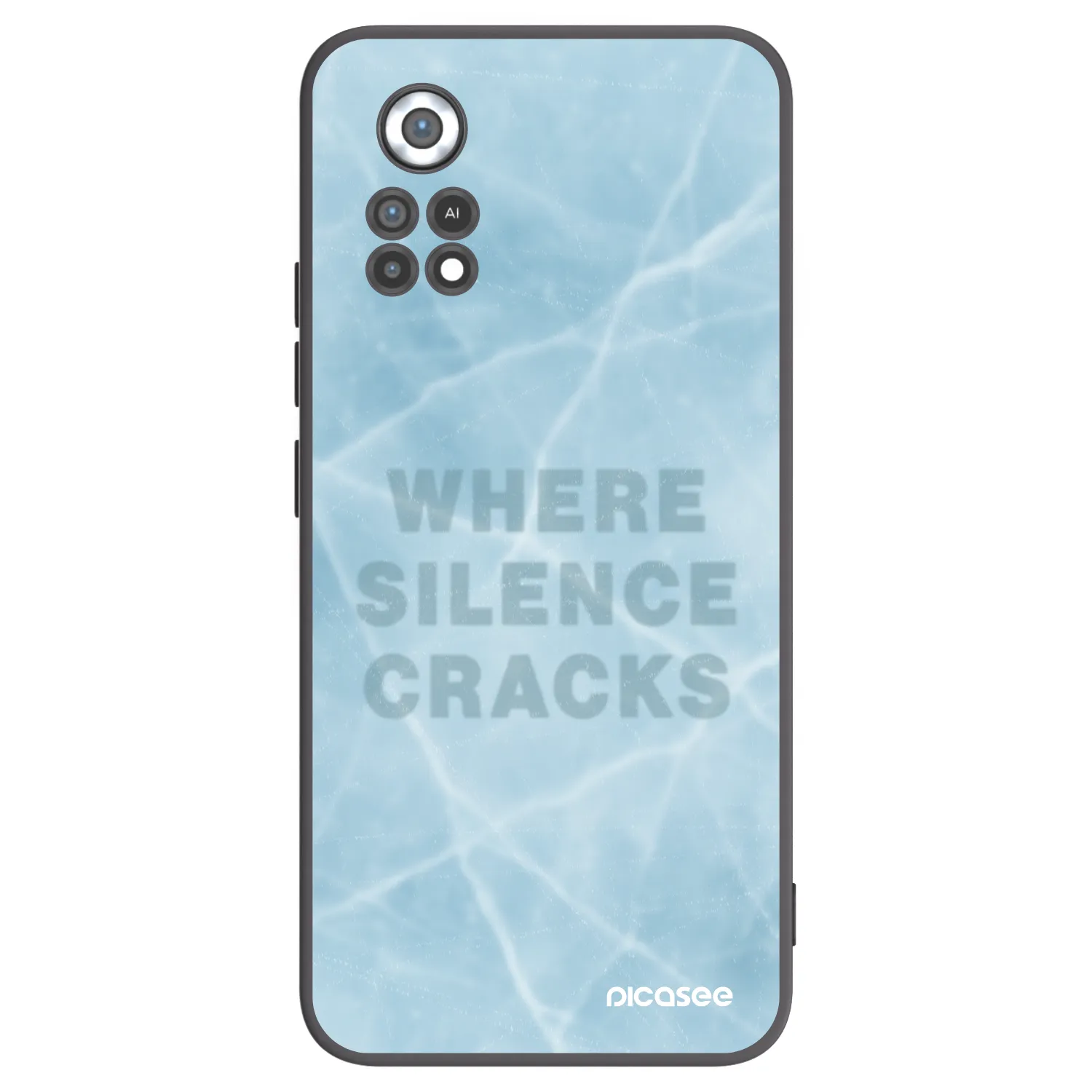 Picasee crna silikonska maskica za Xiaomi Poco X4 Pro 5G - SILENCE