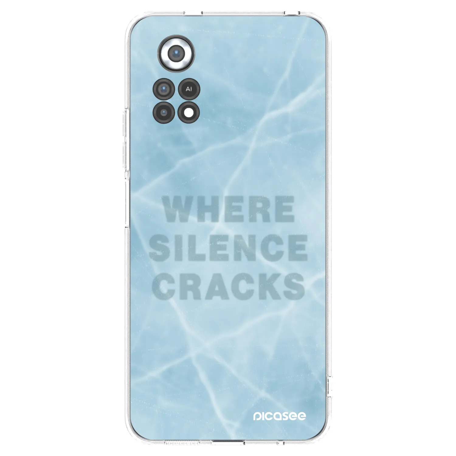 Picasee silikonska prozirna maskica za Xiaomi Poco X4 Pro 5G - SILENCE