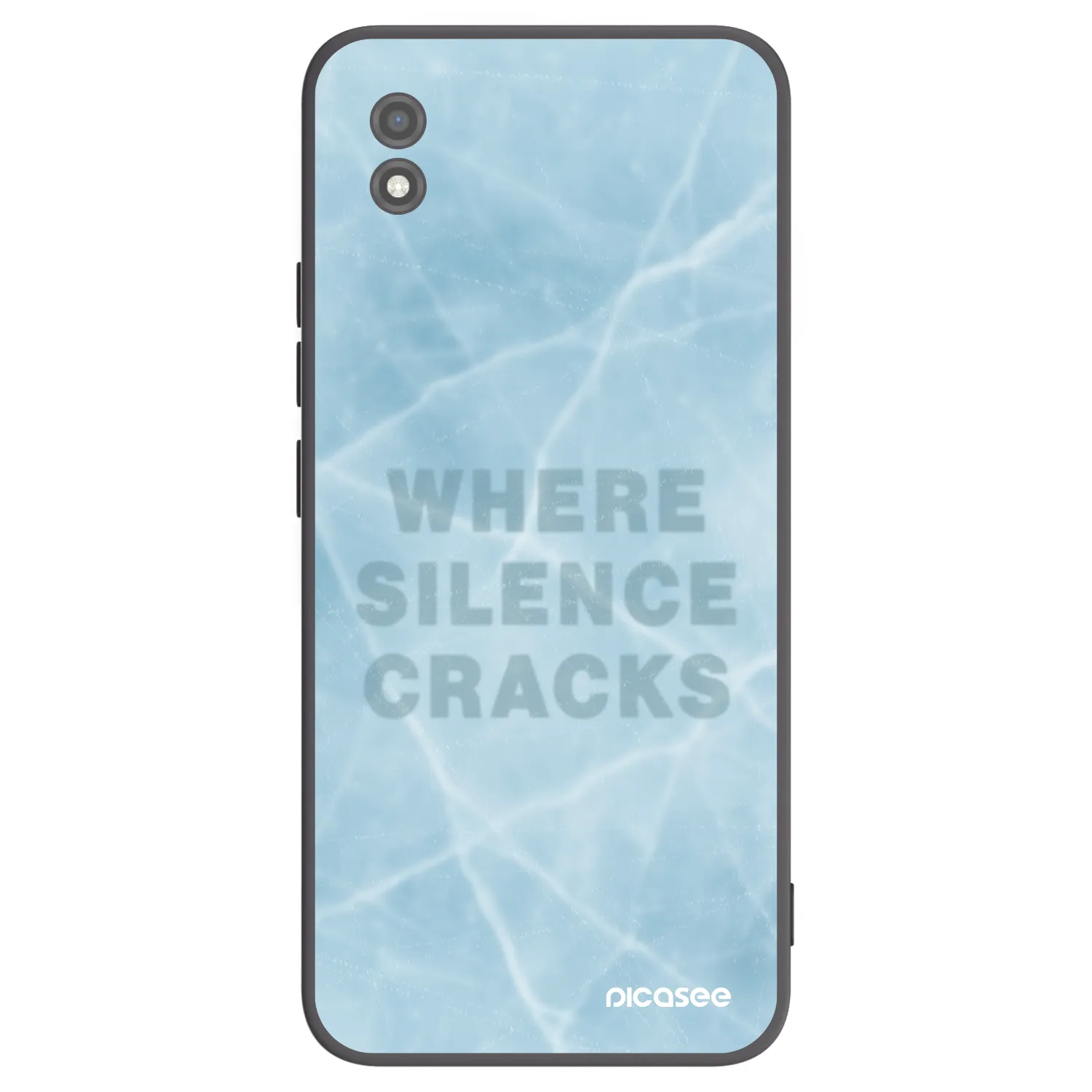 Picasee crna silikonska maskica za Realme C11 (2021) - SILENCE