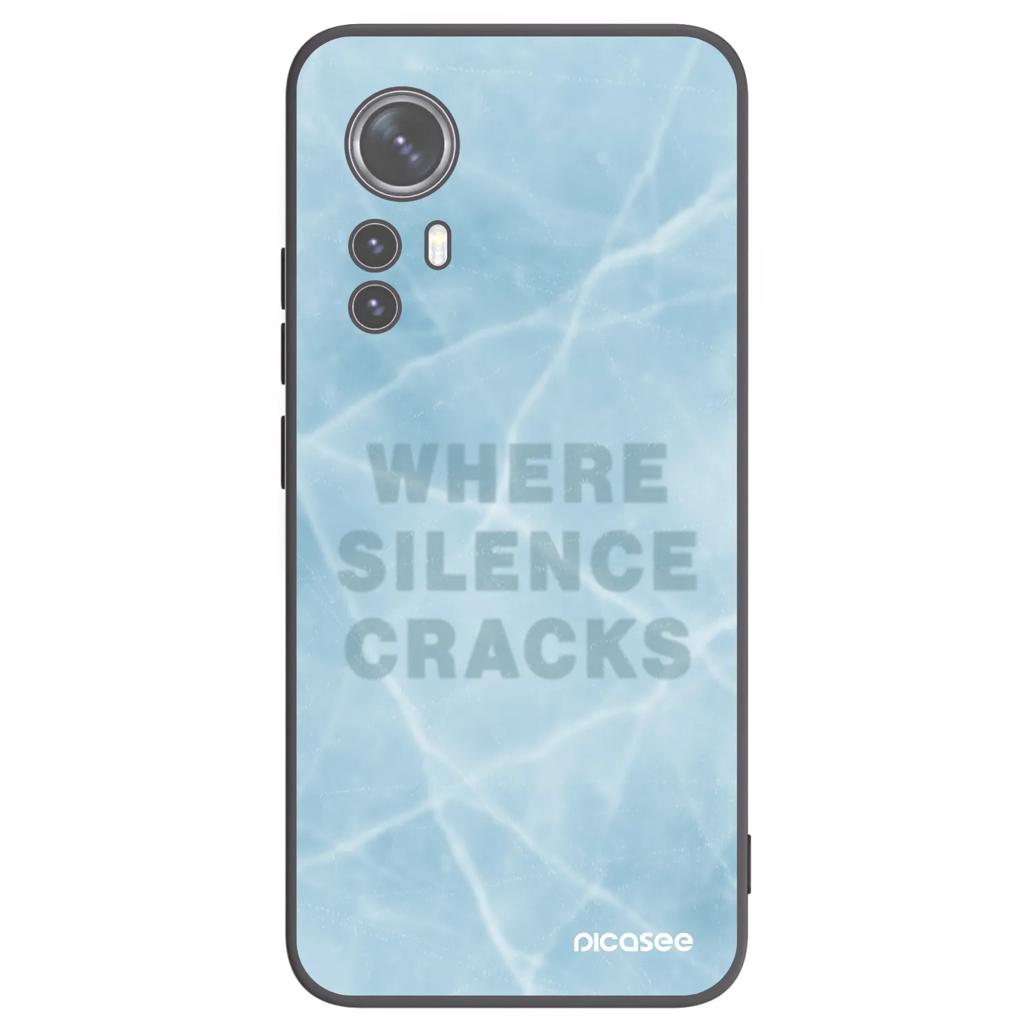 Picasee crna silikonska maskica za Xiaomi 12 - SILENCE