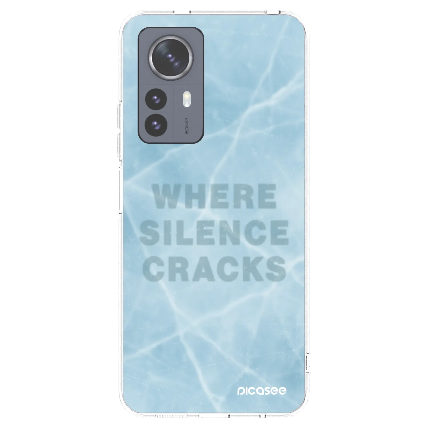 Picasee silikonska prozirna maskica za Xiaomi 12 Pro - SILENCE