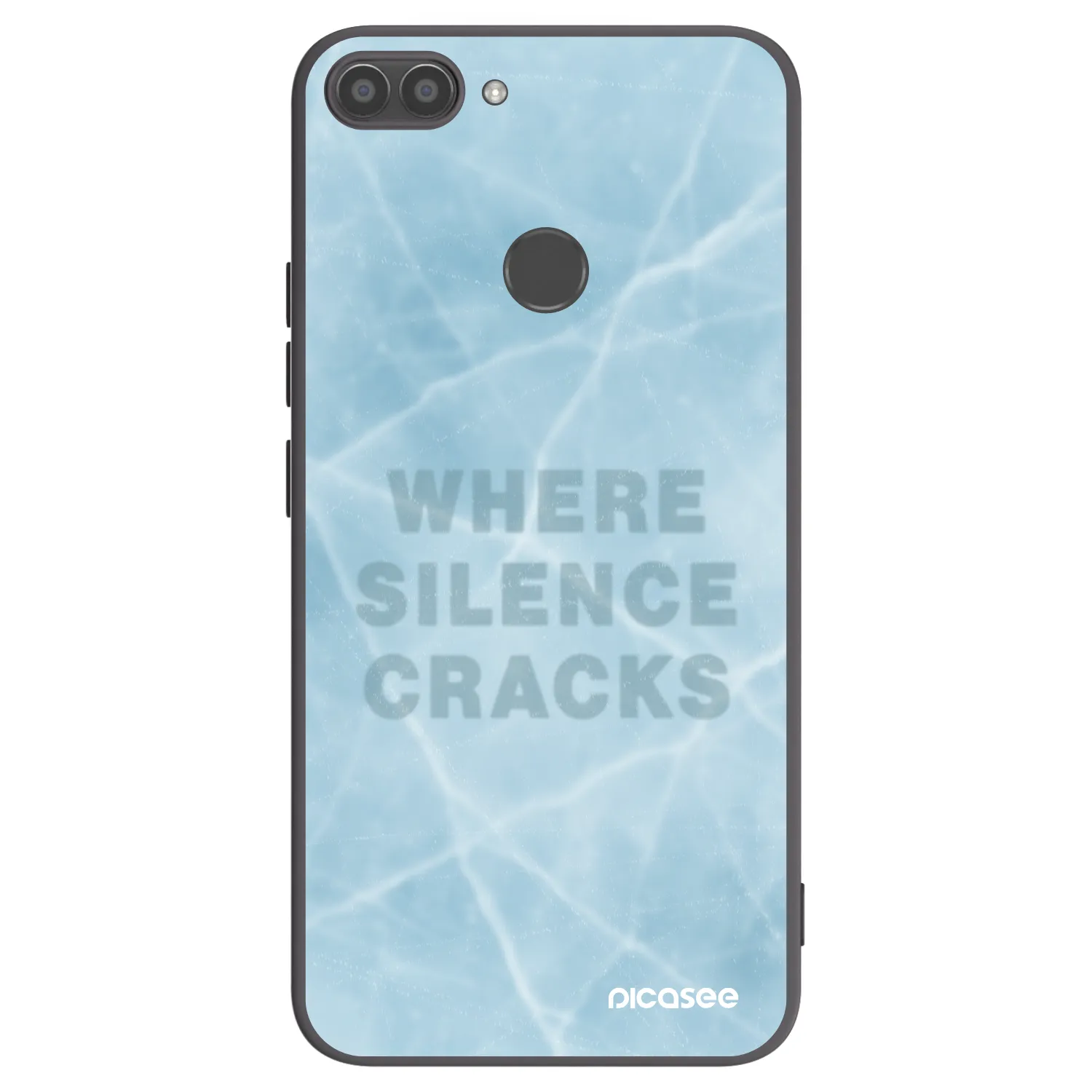 Picasee crna silikonska maskica za Huawei P Smart - SILENCE