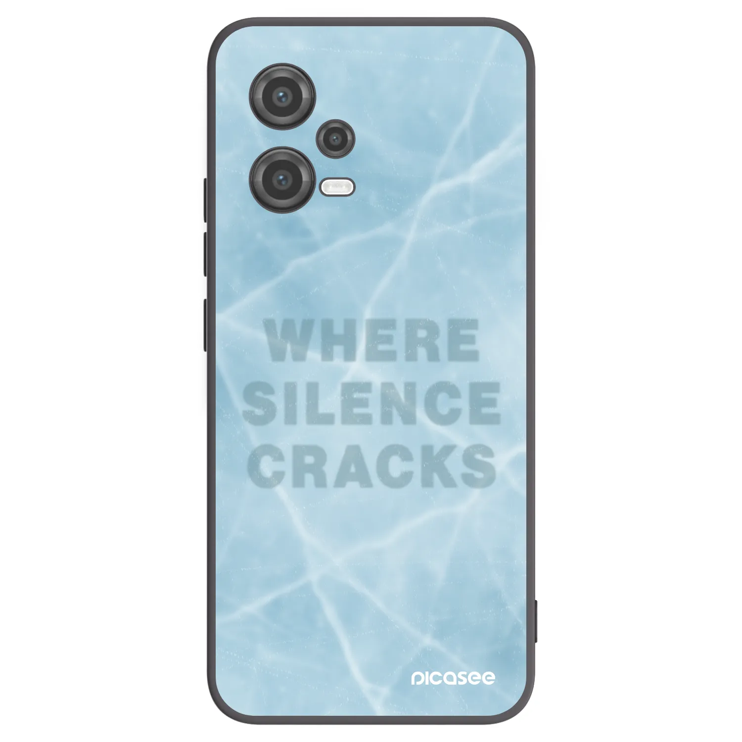 Picasee crna silikonska maskica za Xiaomi Poco X5 - SILENCE