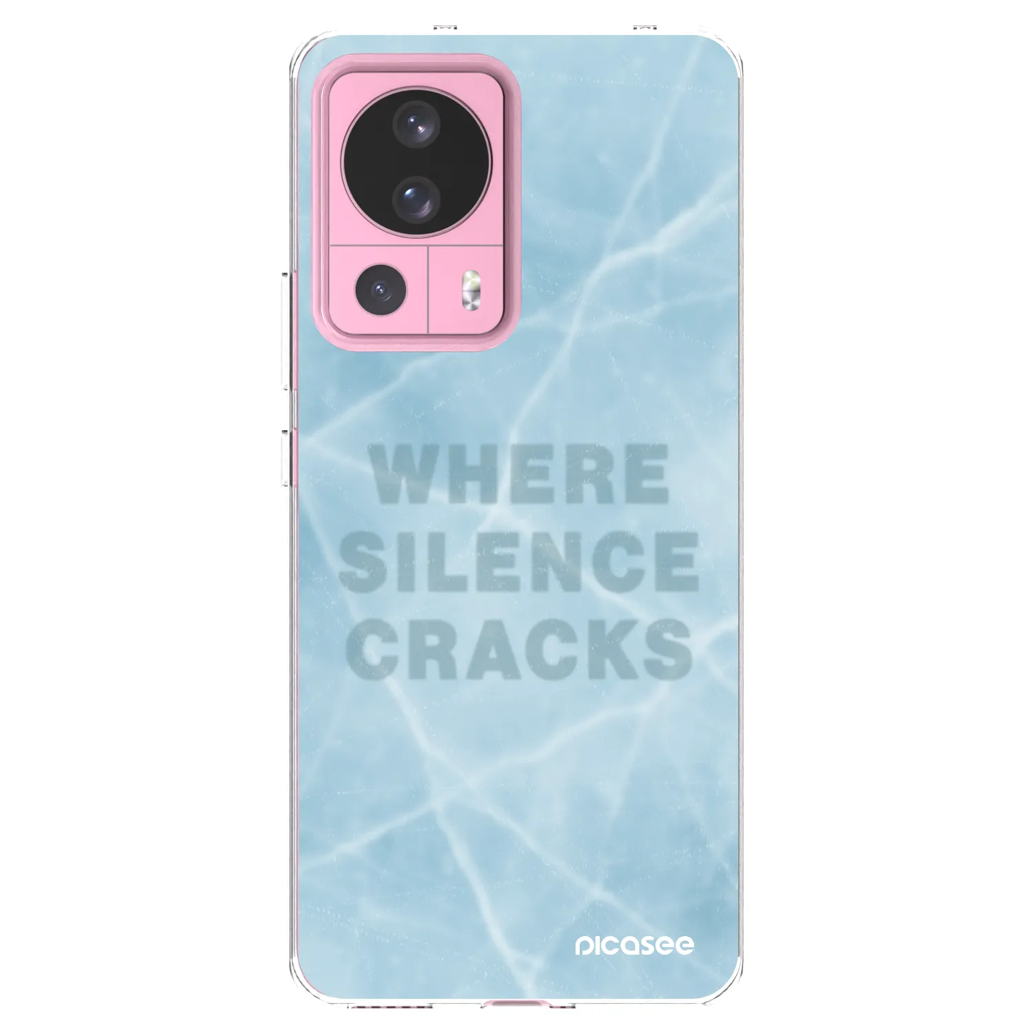 Picasee silikonska prozirna maskica za Xiaomi 13 Lite - SILENCE