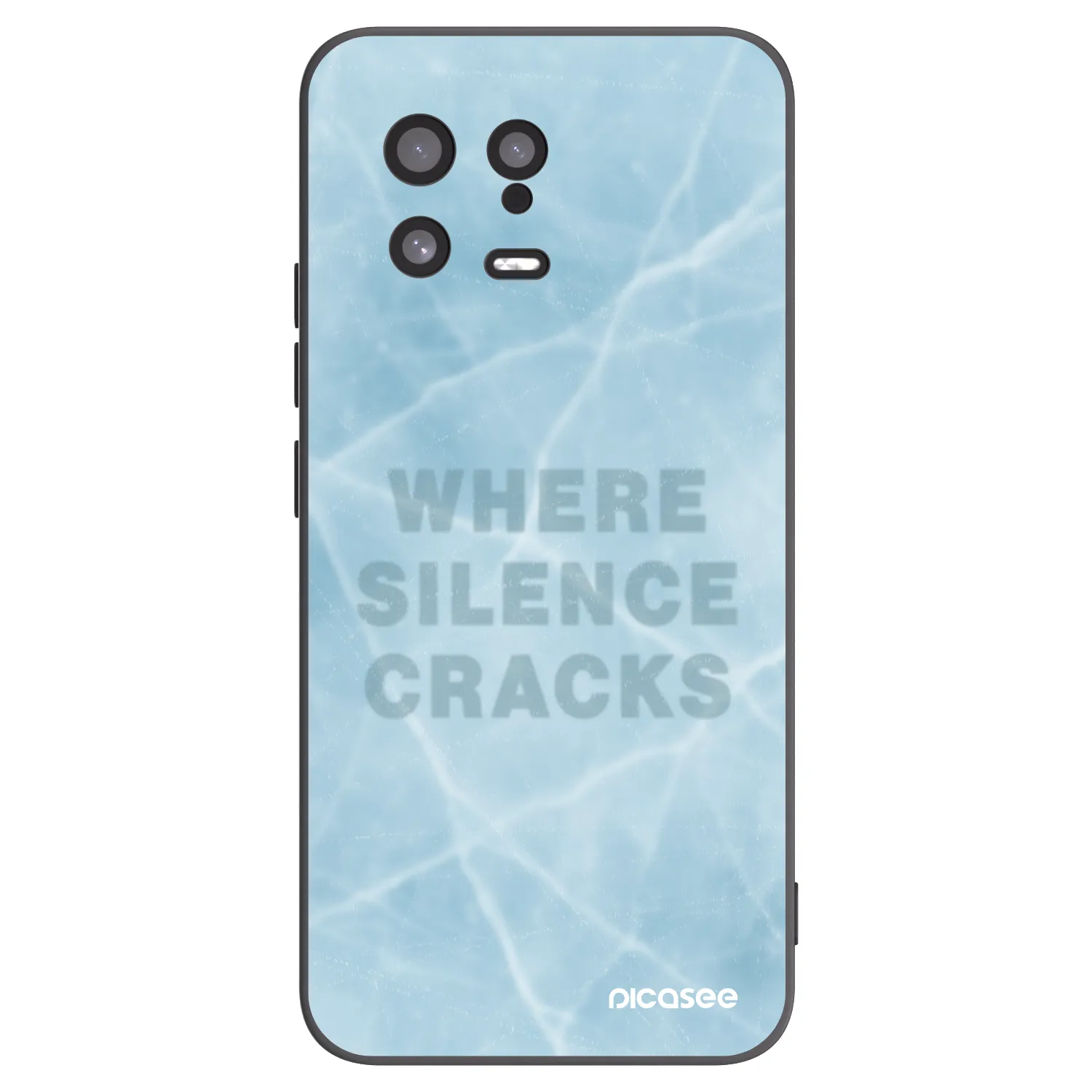 Picasee crna silikonska maskica za Xiaomi 13 - SILENCE