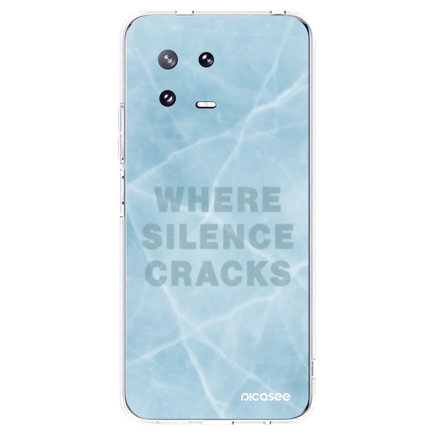 Picasee silikonska prozirna maskica za Xiaomi 13 Pro - SILENCE