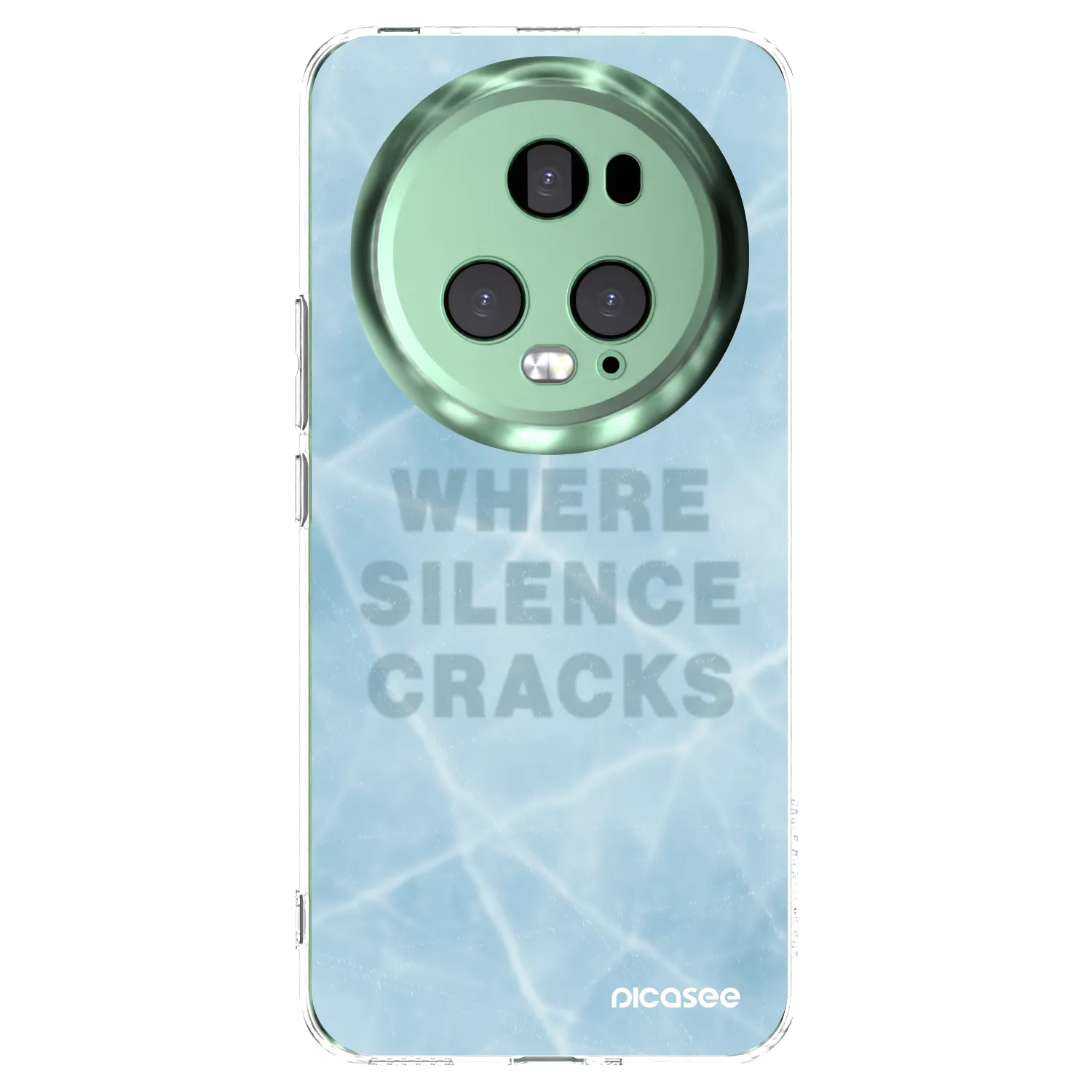 Picasee silikonska prozirna maskica za Honor Magic5 Pro - SILENCE