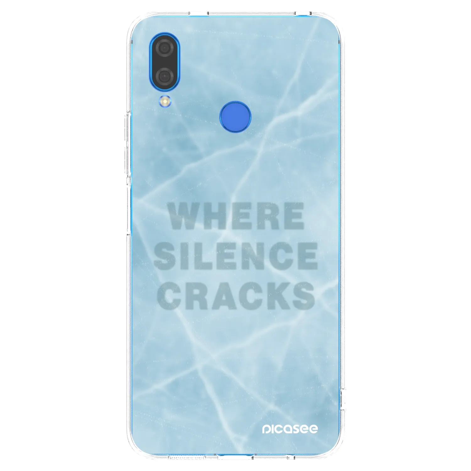 Picasee silikonska prozirna maskica za Huawei Nova 3 - SILENCE